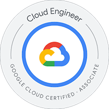 Google Cloud Certified – Associate Cloud Engineer badge
